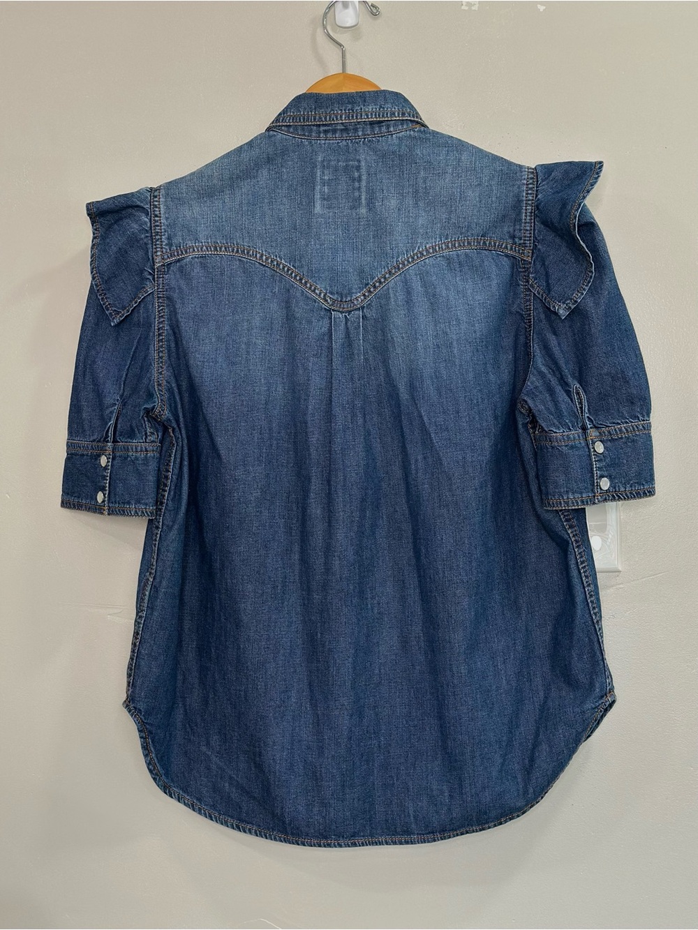 Zadig & Voltaire Toky denim shirt/jacket SIZE: S - Picture 5 of 11